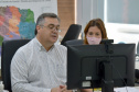 Mais de 200 pessoas acompanharam a live que comemorou a Semana Estadual de Saúde Bucal. Promovido pela Secretaria de Estado da Saúde, o evento virtual teve a participação de profissionais de diversas áreas da secretaria estadual, secretários municipais de saúde de todo o Estado e diretores e servidores das 22 Regionais de Saúde do Paraná. Foto: Américo Antonio/SESA