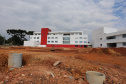 Construção da Escola de Bombeiros do Corpo de Bombeiros do Paraná,  na Academia Policial Militar do Guatupê em Sao Jose dos Pinhais. 03/09/2020 - Foto: Geraldo Bubniak/AEN