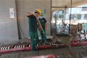 Construção da Escola de Bombeiros do Corpo de Bombeiros do Paraná,  na Academia Policial Militar do Guatupê em Sao Jose dos Pinhais. 03/09/2020 - Foto: Geraldo Bubniak/AEN