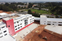 Construção da Escola de Bombeiros do Corpo de Bombeiros do Paraná,  na Academia Policial Militar do Guatupê em Sao Jose dos Pinhais. 03/09/2020 - Foto: Geraldo Bubniak/AEN
