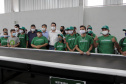 O governador também participou na inauguração do Ecoponto do bairro Cascavel Velho. Essa é uma unidade de triagem e processamento de materiais recicláveis, contemplada em um convênio da prefeitura de Cascavel com a Itaipu Binacional, que pretende descentralizar as atividades de reciclagem e proporcionar melhores condições aos trabalhadores organizados em cooperativas. O investimento foi de R$ 927 mil, sendo 75% custeado pela usina.