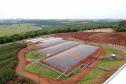 O governador Carlos Massa Ratinho Junior participa nesta quinta-feira (29) da inauguração da usina híbrida EnerDinBo, em Ouro Verde do Oeste. A geradora utilizará a luz do sol e dejetos da suinocultura para produzir energia elétrica. O investimento privado foi de R$ 12 milhões.Ouro Verde do Oeste, 29/10/2020 - Foto: Geraldo Bubniak/AEN