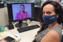 Para encerrar as atividades alusivas ao Outubro Rosa, as funcionárias da Portos do Paraná participaram nesta quinta-feira (29) de uma palestra sobre o câncer de mama. O encontro online reuniu colaboradoras e estagiárias da empresa pública para conversar sobre o tema com a diretora-geral do Instituto Peito Aberto, Fabiana Parro. Foto: Portos do Paraná