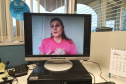 Para encerrar as atividades alusivas ao Outubro Rosa, as funcionárias da Portos do Paraná participaram nesta quinta-feira (29) de uma palestra sobre o câncer de mama. O encontro online reuniu colaboradoras e estagiárias da empresa pública para conversar sobre o tema com a diretora-geral do Instituto Peito Aberto, Fabiana Parro. Foto: Portos do Paraná