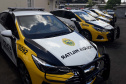 O Departamento de Estradas de Rodagem do Paraná (DER/PR), entregou cinco novas viaturas à Polícia Rodoviária Estadual. A entrega foi terça-feira (27), durante cerimônia que comemorou os 56 anos de atividades do batalhão. Foto:DER