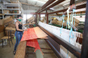 FEITO NO PARANA - Casulo Feliz empresa de Maringa que produz  fio de seda  de forma manual, aproveitando os casulos impróprios para a indústria e também reciclando os subprodutos dessa mesma matéria-prima.07/10/2020 - Foto: Geraldo Bubniak/AEN