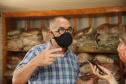 FEITO NO PARANA - Casulo Feliz empresa de Maringa que produz  fio de seda  de forma manual, aproveitando os casulos impróprios para a indústria e também reciclando os subprodutos dessa mesma matéria-prima. Na foto, Gustavo Rocha, fundador da empresa O Casulo Feliz. 07/10/2020 - Foto: Geraldo Bubniak/AEN