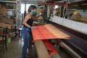 FEITO NO PARANA - Casulo Feliz empresa de Maringa que produz  fio de seda  de forma manual, aproveitando os casulos impróprios para a indústria e também reciclando os subprodutos dessa mesma matéria-prima.07/10/2020 - Foto: Geraldo Bubniak/AEN