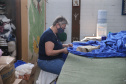 FEITO NO PARANA - Casulo Feliz empresa de Maringa que produz  fio de seda  de forma manual, aproveitando os casulos impróprios para a indústria e também reciclando os subprodutos dessa mesma matéria-prima.07/10/2020 - Foto: Geraldo Bubniak/AEN