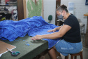 FEITO NO PARANA - Casulo Feliz empresa de Maringa que produz  fio de seda  de forma manual, aproveitando os casulos impróprios para a indústria e também reciclando os subprodutos dessa mesma matéria-prima.07/10/2020 - Foto: Geraldo Bubniak/AEN
