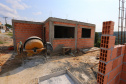 Construção das 157 casas na Vila Zezo em Imbituva,  o local passará por ação completa de regularização fundiária, com demarcação dos lotes individualizados e entrega de títulos de propriedade aos moradores. Também serão feitas obras de infraestrutura complementar para urbanização completa da região.13/10/2020 - Foto: Geraldo Bubniak/AEN