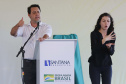 
O governador Carlos Massa Ratinho Junior participou nesta sexta-feira (06), ao lado presidente da República Jair Bolsonaro, da inauguração da Pequena Central Hidrelétrica (PCH) Bedim, em Renascença, na Região Sudoeste