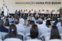 
O governador Carlos Massa Ratinho Junior participou nesta sexta-feira (06), ao lado presidente da República Jair Bolsonaro, da inauguração da Pequena Central Hidrelétrica (PCH) Bedim, em Renascença, na Região Sudoeste