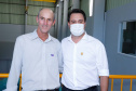 O governador Carlos Massa Ratinho Junior participou nesta sexta-feira (06), ao lado presidente da República Jair Bolsonaro, da inauguração da Pequena Central Hidrelétrica (PCH) Bedim, em Renascença, no Sudoeste do Paraná. 