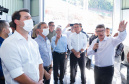 O governador Carlos Massa Ratinho Junior participou nesta sexta-feira (06), ao lado presidente da República Jair Bolsonaro, da inauguração da Pequena Central Hidrelétrica (PCH) Bedim, em Renascença, no Sudoeste do Paraná. 