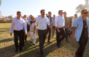 O governador Carlos Massa Ratinho Junior participou nesta sexta-feira (06), ao lado presidente da República Jair Bolsonaro, da inauguração da Pequena Central Hidrelétrica (PCH) Bedim, em Renascença, no Sudoeste do Paraná. 