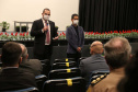 O encerramento do evento Senasp Itinerante, organizado Secretaria Nacional de Segurança Pública (SENASP), do Ministério da Justiça e Segurança Pública ocorreu nesta sexta-feira (06/11). No último dia do encontro foram feitas reuniões com os comandantes do Corpo de Bombeiros e diretores da Polícia Científica da região sul do país. Além disso, duas câmaras temáticas, uma sobre emendas parlamentares e outra sobre georreferenciamento e geointeligência, concluíram o evento.Foto:SESP