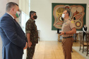 O governador em exercicio Darci Piana entrega nesta quarta-feira (11) a Medalha do Merito da Casa Militar ao lado do  Chefe da Casa Militar Tenente-Coronel Welby Pereira Sales para o Secretário da Segurança Pública do Paraná, coronel Romulo Marinho Soares, Presidente do Tribunal de Justiça, desembargador Adalberto Jorge Xisto Pereira e para o comandante da 5ª Divisão do Exército Brasileiro, general Carlos José Russo Assumpção Penteado.   Curitiba, 27/08/2020 -  Foto: Geraldo Bubniak/AEN
