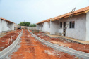 Prazo foi prorrogado. A obra conta com 40 moradias e já está com mais de 70% de conclusão. A previsão de entrega é para o primeiro trimestre de 2021.
Foto: Cohapar