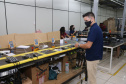 FEITO NO PARANA - Lizze equipamentos , empresa de comercialização de produtos para salão. Produtos profissionais como secadores, pranchas e máquinas de corte. Campo Mourao 08/10/2020 - Foto: Geraldo Bubniak/AEN
