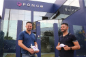 FEITO NO PARANA  - Diretores Luís Danilo de Oliveira e Marcos Adriano Carvalho da Ponce Equipamentos. Empresa que desenvolve equipamentos para a área da saúde na cidade de Campo Mourao. 08/10/2020 - Foto: Geraldo Bubniak/AEN