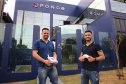FEITO NO PARANA  - Diretores Luís Danilo de Oliveira e Marcos Adriano Carvalho da Ponce Equipamentos. Empresa que desenvolve equipamentos para a área da saúde na cidade de Campo Mourao. 08/10/2020 - Foto: Geraldo Bubniak/AEN