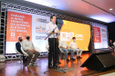 O governador Carlos Massa Ratinho Junior e o presidente da Copel, Daniel Pimentel Slaviero, apresentam nesta quarta-feira (18), em Palotina, no Oeste do Estado, uma chamada pública para a contratação de energia proveniente de autogeradores, na CVale em Palotina. Na foto Maximiliano Andres Orfali, diretor geral da Copal Distribuiçao em sua apresentaçao.Palotina, 18/11/2020 - Foto: Geraldo Bubniak/AEN