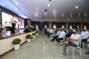 O governador Carlos Massa Ratinho Junior e o presidente da Copel, Daniel Pimentel Slaviero, apresentam nesta quarta-feira (18), em Palotina, no Oeste do Estado, uma chamada pública para a contratação de energia proveniente de autogeradores, na CVale em Palotina. Na foto Maximiliano Andres Orfali, diretor geral da Copal Distribuiçao em sua apresentaçao.Palotina, 18/11/2020 - Foto: Geraldo Bubniak/AEN