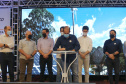 O governador Carlos Massa Ratinho Junior e o presidente da Copel, Daniel Pimentel Slaviero, apresentam nesta quarta-feira (18), em Palotina, no Oeste do Estado, uma chamada pública para a contratação de energia proveniente de autogeradores, na CVale em Palotina.Palotina, 18/11/2020 - Foto: Geraldo Bubniak/AEN