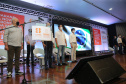 O governador Carlos Massa Ratinho Junior e o presidente da Copel, Daniel Pimentel Slaviero, apresentam nesta quarta-feira (18), em Palotina, no Oeste do Estado, uma chamada pública para a contratação de energia proveniente de autogeradores, na CVale em Palotina.Palotina, 18/11/2020 - Foto: Geraldo Bubniak/AEN
