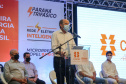 O governador Carlos Massa Ratinho Junior e o presidente da Copel, Daniel Pimentel Slaviero, apresentam nesta quarta-feira (18), em Palotina, no Oeste do Estado, uma chamada pública para a contratação de energia proveniente de autogeradores, na CVale em Palotina.Palotina, 18/11/2020 - Foto: Geraldo Bubniak/AEN