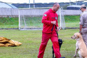 Bombeiros promovem certificação estadual de cães de busca e resgate. Foto: SESP