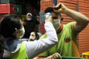 Orientação reduz contaminação por coronavírus na Ceasa Curitiba. Foto:Ceasa