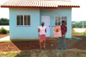 Quarenta famílias de Marmeleiro, município na região Sudoeste do Paraná, realizaram nesta quarta-feira (25) o sonho da casa própria. Elas foram beneficiadas por um projeto habitacional do Governo do Estado, feito em parceria com a prefeitura, com investimentos de aproximadamente R$ 2,6 milhões. Foto: Cohapar