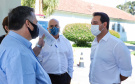 O governador Carlos Massa Ratinho Junior e o secretário de Estado da Saúde, Beto Preto, visitaram nesta quarta-feira (25) o Hospital de Dermatologia Sanitária do Paraná (HDSPR), em Piraquara. 