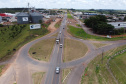 Obra de duplicação da PR-323 no perímetro urbano de Umuarama. O trecho é de 4,4 quilômetros, e vai do trevo do ?Gauchão? até o acesso à Mariluz, no entroncamento com a PR-468. Também serão construídas vias marginais nos dois sentidos, além de duas intersecções em desnível. Na foto,  Altevir Correia da Silva funcionario da Autoposto Gauchao.19/11/2020 - Foto: Geraldo Bubniak/AEN