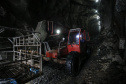 Francisco Beltrão -18-11-2020 -  Obras do Túnel que terá 1.200 metros de extensão e vai levar todo o excesso de água do rio Urutago, que passa dentro do Parque de Exposições Jayme Canet Júnior, até o rio Marrecas - Foto: Jonathan Campos/ AEN
