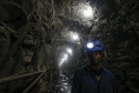 Francisco Beltrão -18-11-2020 -  Obras do Túnel que terá 1.200 metros de extensão e vai levar todo o excesso de água do rio Urutago, que passa dentro do Parque de Exposições Jayme Canet Júnior, até o rio Marrecas - Foto: Jonathan Campos/ AEN