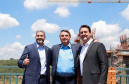 A Ponte da Integração Brasil – Paraguai atingiu quase 45% de execução em novembro, um ano e três meses após o início da construção, no Rio Paraná, em Foz do Iguaçu (Oeste). Nesta terça-feira (01), o governador Carlos Massa Ratinho Junior recebeu os presidentes Jair Bolsonaro e Mario Abdo Benítez e os acompanhou na vistoria à obra. 