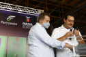 O governador Carlos Massa Ratinho Junior entregou nesta terça-feira (1º) o primeiro pacote de revitalização e modernização das locomotivas e vagões da Ferroeste. 