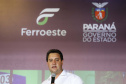 O governador Carlos Massa Ratinho Junior entregou nesta terça-feira (1º) o primeiro pacote de revitalização e modernização das locomotivas e vagões da Ferroeste. 