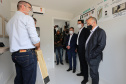 O governador Carlos Massa Ratinho Junior e o Ministro do Desenvolvimento Regional, Rogério Marinho  visitam nesta quinta-feira (1), em Araucaria a  TecVerde empresa da área de Construção Civil que executa edificações em Wood Frame.Araucaria, 10/12/2020 - Foto: Geraldo Bubniak/AEN