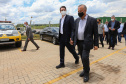 O governador Carlos Massa Ratinho Junior e o Ministro do Desenvolvimento Regional, Rogério Marinho  visitam nesta quinta-feira (1), em Araucaria a  TecVerde empresa da área de Construção Civil que executa edificações em Wood Frame.Araucaria, 10/12/2020 - Foto: Geraldo Bubniak/AEN