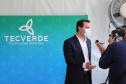 O governador Carlos Massa Ratinho Junior e o Ministro do Desenvolvimento Regional, Rogério Marinho  visitam nesta quinta-feira (1), em Araucaria a  TecVerde empresa da área de Construção Civil que executa edificações em Wood Frame.Araucaria, 10/12/2020 - Foto: Geraldo Bubniak/AEN