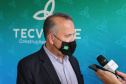 O governador Carlos Massa Ratinho Junior e o Ministro do Desenvolvimento Regional, Rogério Marinho  visitam nesta quinta-feira (1), em Araucaria a  TecVerde empresa da área de Construção Civil que executa edificações em Wood Frame.Araucaria, 10/12/2020 - Foto: Geraldo Bubniak/AEN