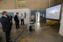 O governador Carlos Massa Ratinho Junior e o Ministro do Desenvolvimento Regional, Rogério Marinho  visitam nesta quinta-feira (1), em Araucaria a  TecVerde empresa da área de Construção Civil que executa edificações em Wood Frame.Araucaria, 10/12/2020 - Foto: Geraldo Bubniak/AEN