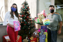 Mais de 1,5 mil brinquedos arrecadados pela Segurança Pública são entregues ao projeto Natal Voluntário. Foto:SESP