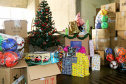 Mais de 1,5 mil brinquedos arrecadados pela Segurança Pública são entregues ao projeto Natal Voluntário. Foto:SESP