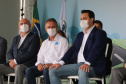 O governador Carlos Massa Ratinho Junior realiza nesta terca-feira (15), a entrega 45 Ônibus Rural Escolar acompanhado do ministro da Educação, Milton Ribeiro e do secretario de Educacao Renato Feder. Curitiba, 15/11/2020. Foto: Geraldo Bubniak/AEN