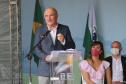O governador Carlos Massa Ratinho Junior realiza nesta terca-feira (15), a entrega 45 Ônibus Rural Escolar acompanhado do ministro da Educação, Milton Ribeiro e do secretario de Educacao Renato Feder. Curitiba, 15/11/2020. Foto: Geraldo Bubniak/AEN